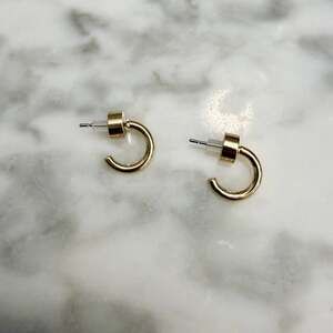 House of Harlow 1960 House of Harlow .5” Mini Huggie Earrings Nickel Lead Free